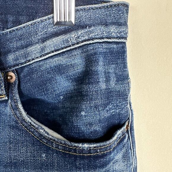 Uniqlo Relaxed Skinny Selvedge Blue Jeans Men’s 27 x‎ 27 Read - Picture 9 of 13